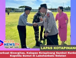 Perkuat Sinergitas, Kalapas Kotapinang Sambut Kunker Kapolda Sumut di Labuhanbatu Selatan