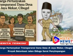 Warga Pertanyakan Transparansi Dana Desa di Jaya Mekar, Cibugel – Proyek Betonisasi Jalan Diduga Sarat Penyimpangan
