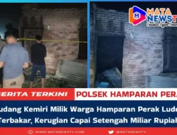 Gudang Kemiri Milik Warga Hamparan Perak Ludes Terbakar, Kerugian Capai Setengah Miliar Rupiah