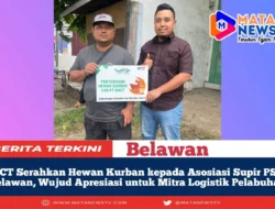 BNCT Serahkan Hewan Kurban kepada Asosiasi Supir PSTP Belawan, Wujud Apresiasi untuk Mitra Logistik Pelabuhan