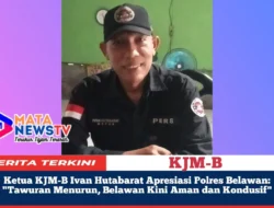 Ketua KJM-B Ivan Hutabarat Apresiasi Polres Belawan: “Tawuran Menurun, Belawan Kini Aman dan Kondusif”