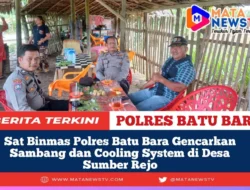 Sat Binmas Polres Batu Bara Gencarkan Sambang dan Cooling System di Desa Sumber Rejo
