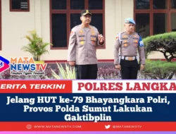Jelang HUT ke-79 Bhayangkara Polri, Provos Polda Sumut Lakukan Gaktibplin
