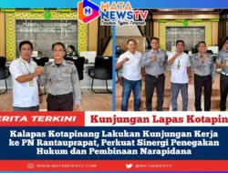 Kalapas Kotapinang Lakukan Kunjungan Kerja ke PN Rantauprapat, Perkuat Sinergi Penegakan Hukum dan Pembinaan Narapidana