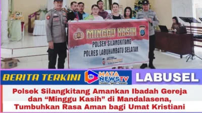 Polsek Silangkitang Amankan Ibadah Gereja dan “Minggu Kasih” di Mandalasena, Tumbuhkan Rasa Aman bagi Umat Kristiani