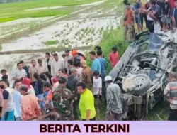 Maut di Rel Kereta..! Xenia Disambar Putri Deli, 2 (dua) Orang Meregang Nyawa 