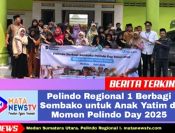 Pelindo Regional 1 Berbagi Sembako untuk Anak Yatim di Momen Pelindo Day 2025