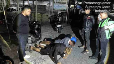 3 (Tiga) Remaja Diamankan, Polres Pematangsiantar Gagalkan Aksi Tawuran di Jalan Wahidin