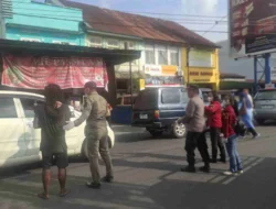 Sat Binmas Polres Pematangsiantar Dampingi Dinsos P3A Tertibkan Gepeng dan ODGJ