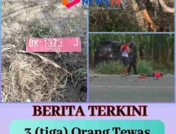 Tragis di Lumban Julu : 3 (tiga) Tewas Sekeluarga Usai Diseruduk Avanza dari Arah Toba, Istri Kritis