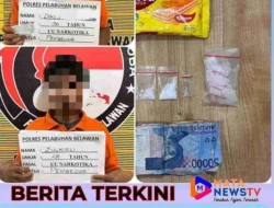 Polres Belawan Gerebek Sarang Narkoba di Komplek UKA