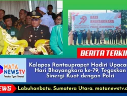 Kalapas Rantauprapat Hadiri Upacara Hari Bhayangkara ke-79, Tegaskan Sinergi Kuat dengan Polri