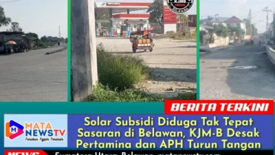 Solar Subsidi Diduga Tak Tepat Sasaran di Belawan, KJM-B Desak Pertamina dan APH Turun Tangan