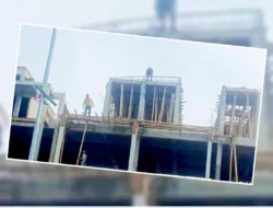 Beradu Nyawa di Ketinggian, Proyek Ruko Citra Land dan Jewel Garden Sampali Diduga Abaikan K3