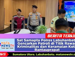 Sat Samapta Polres Labuhanbatu Gencarkan Patroli di Titik Rawan Kriminalitas dan Keramaian Kota Rantauprapat