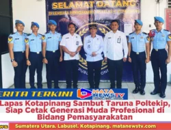 Lapas Kotapinang Sambut Taruna Poltekip, Siap Cetak Generasi Muda Profesional di Bidang Pemasyarakatan