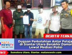 Dugaan Perkelahian Antar Pelajar di Siantar Utara Berakhir Damai Lewat Mediasi Polisi