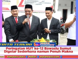 Peringatan HUT ke-12 Bawaslu Sumut Digelar Sederhana namun Penuh Makna