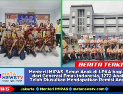 Menteri IMIPAS  Sebut Anak di LPKA bagian dari Generasi Emas Indonesia, 1272 Anak Telah Diusulkan Mendapatkan Remisi Anak