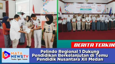 Pelindo Regional 1 Dukung Pendidikan Berkelanjutan di Temu Pendidik Nusantara XII Medan