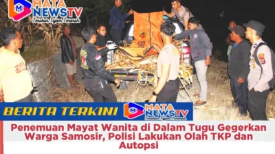 Penemuan Mayat Wanita di Dalam Tugu Gegerkan Warga Samosir, Polisi Lakukan Olah TKP dan Autopsi