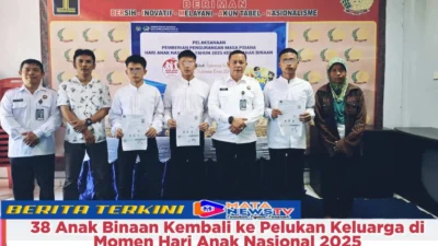 38 Anak Binaan Kembali ke Pelukan Keluarga di Momen Hari Anak Nasional 2025