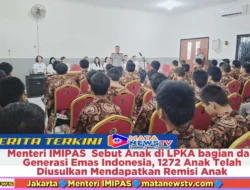 Menteri IMIPAS  Sebut Anak di LPKA bagian dari Generasi Emas Indonesia, 1272 Anak Telah Diusulkan Mendapatkan Remisi Anak
