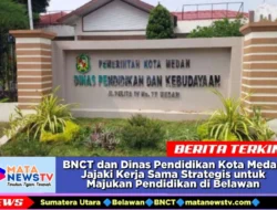 BNCT dan Dinas Pendidikan Kota Medan Jajaki Kerja Sama Strategis untuk Majukan Pendidikan di Belawan