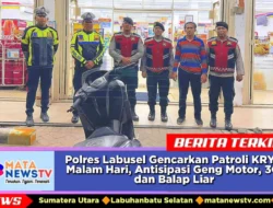 Polres Labusel Gencarkan Patroli KRYD Malam Hari, Antisipasi Geng Motor, 3C, dan Balap Liar