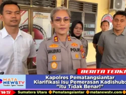Kapolres Pematangsiantar Klarifikasi Isu Pemerasan Kadishub: “Itu Tidak Benar!”