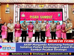 AKBP Marganda Aritonang Perkuat Soliditas Polres Simalungun Lewat Pisah Sambut Pejabat Strategis