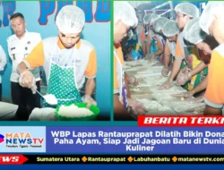 WBP Lapas Rantauprapat Dilatih Bikin Donat Paha Ayam, Siap Jadi Jagoan Baru di Dunia Kuliner
