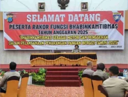 Kasat Binmas Polres Pematangsiantar Hadiri Rakor Fungsi Bhabinkamtibmas T.A. 2025