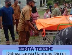Tragis..!  Diduga Lansia Gantung Diri di Madrasah, Kades Herman Felani Sigap Tangani Situasi