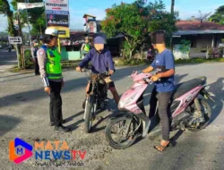 Sat Lantas Pematang Siantar Himbau Anak di Bawah Umur Tidak Mengendarai Sepeda Motor