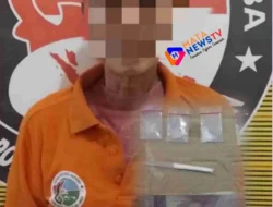 Sat Narkoba Polres Belawan Bekuk Pengedar Sabu, Barang Bukti Disembunyikan di Bawah Meja Makan