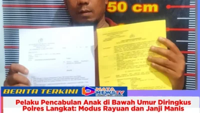 Pelaku Pencabulan Anak Di Bawah Umur Ditangkap Polres Langkat