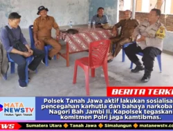 Cegah Karhutla dan Narkoba, Polsek Tanah Jawa Aktif Sosialisasi ke Desa: Komitmen Polres Simalungun Jaga Kamtibmas