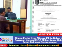 Sidang Pledoi Eks Kadis Kominfo Sumut Ilyas Sitorus, Minta Dibebaskan Dari Dakwaan JPU