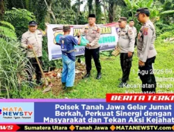 Polsek Tanah Jawa Gelar Jumat Berkah, Perkuat Sinergi dengan Masyarakat dan Tekan Aksi Kejahatan