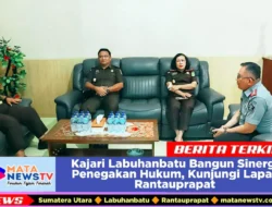 Kajari Labuhanbatu Bangun Sinergi Penegakan Hukum, Kunjungi Lapas Rantauprapat