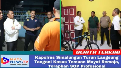 Kapolres Simalungun Turun Langsung Ungkap Misteri Kematian Remaja, TKP Terkunci dari Dalam