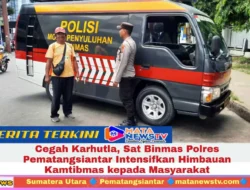 Cegah Karhutla, Sat Binmas Polres Pematangsiantar Intensifkan Himbauan Kamtibmas kepada Masyarakat