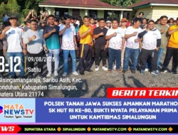 Polsek Tanah Jawa Sukses Amankan Marathon 5K HUT RI ke-80, Bukti Nyata Pelayanan Prima untuk Kamtibmas Simalungun
