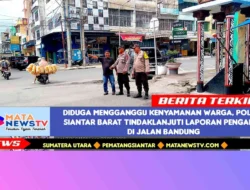 Diduga Mengganggu Kenyamanan Warga, Polsek Siantar Barat Tindaklanjuti Laporan Pengamen di Jalan Bandung