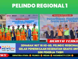 Semarak HUT RI ke-80, Pelindo Regional 1 Gelar Pemeriksaan Kesehatan Gratis untuk 500 Pekerja TKBM