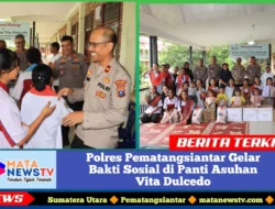 Polres Pematangsiantar Gelar Bakti Sosial di Panti Asuhan Vita Dulcedo