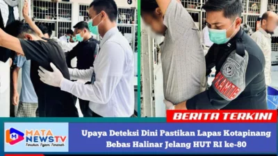 Upaya Deteksi Dini Pastikan Lapas Kotapinang Bebas Halinar Jelang HUT RI ke-80