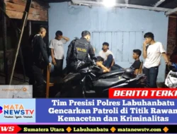 Tim Presisi Polres Labuhanbatu Gencarkan Patroli di Titik Rawan Kemacetan dan Kriminalitas