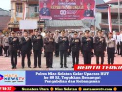 Upacara HUT ke-80 RI, Teguhkan Semangat Pengabdian dan Kebangsaan